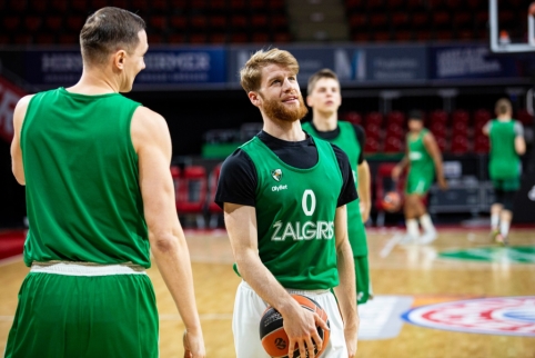 Th. Walkupas: &bdquo;Žalgiris&ldquo; yra neįtikėtinas klubas&ldquo;