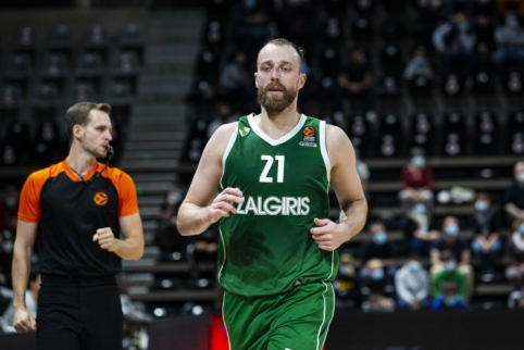 Kauno &bdquo;Žalgiris&ldquo; patyrė dar vieną pralaimėjimą Eurolygoje