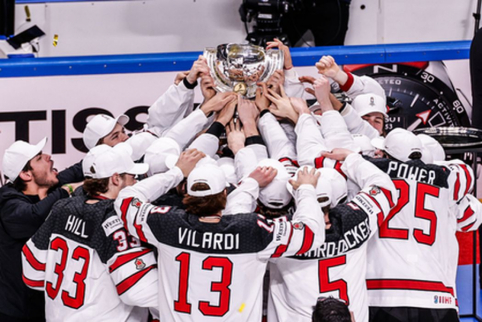 Kanados rinktinė per pratęsimą laimėjo pasaulio čempionato auksą