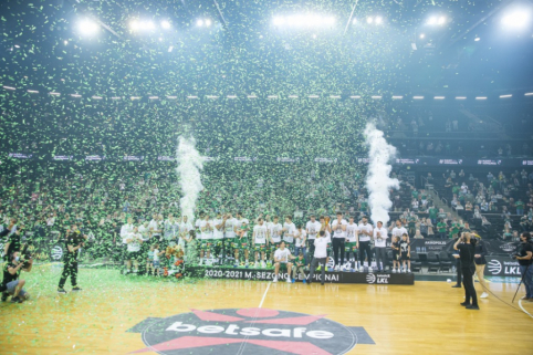 11-ą kartą i&scaron; eilės LKL čempionate triumfavo &bdquo;Žalgiris&ldquo;