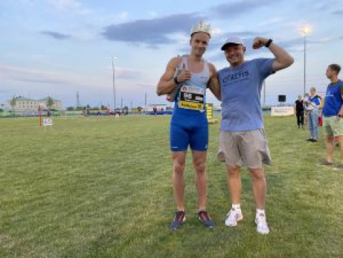 G. Truskauskas Lietuvos rekordą pagerino 0.26 sek