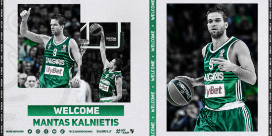 Oficialu: Mantas Kalnietis grįžta į &bdquo;Žalgirį&ldquo;