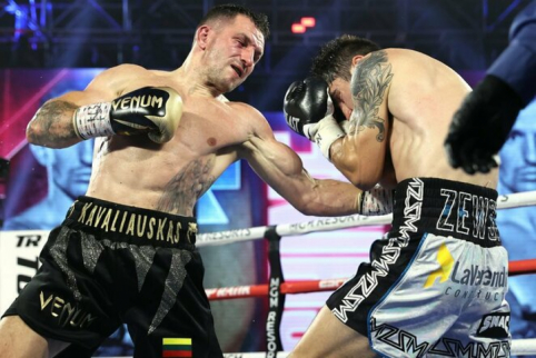 E. Kavaliausko artimiausia kova su V. Ortizu oficialiai patvirtinta