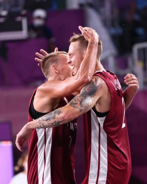 3x3 krep&scaron;inio olimpiniai čempionai &ndash; Latvijos ketvertukas