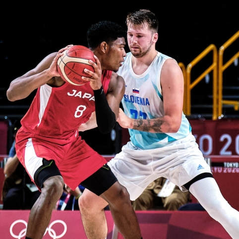 Slovėnija su L. Dončičiumi sutriu&scaron;kino Japonijos rinktinę