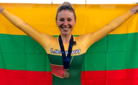 42-as atstovas: į Tokiją netikėtą bilietą gavo treko dviratininkė O. Balei&scaron;ytė