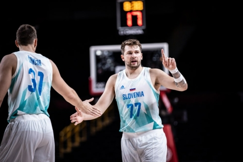 Atnaujintame FIBA reitinge &ndash; milžini&scaron;ką &scaron;uolį padariusi Slovėnija aplenkė Lietuvą