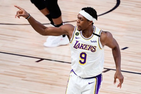 R. Rondo planuoja grįžti į Los Andželo &bdquo;Lakers&ldquo; ekipą