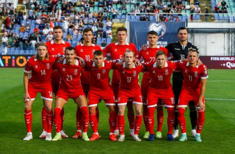Ta&scaron;kų toliau nėra: Lietuvos rinktinė nusileido bulgarams po 82-ąją minutę prasileisto įvarčio