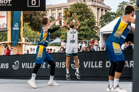 Lietuvos vyrų rinktinė 3x3 Europos krep&scaron;inio čempionate prasibrovė į finalą (Atnaujinta)