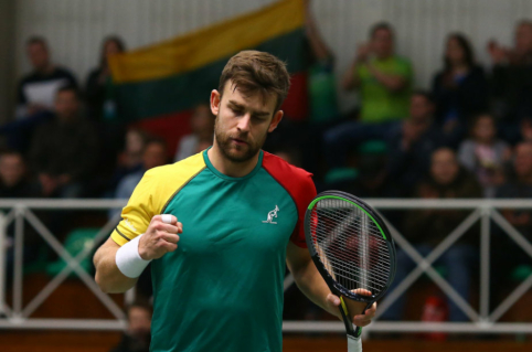 L. Grigelis tapo naujuoju vyrų teniso rinktinės kapitonu