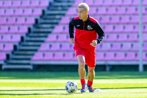 K. Honda savo debiutą Lietuvoje pažymėjo įvarčiu ir &bdquo;Sūduvos&ldquo; pergale