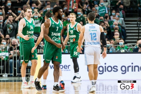 10 tūkstančių sirgalių akivaizdoje &bdquo;Žalgiris&ldquo; tik paskutinėmis minutėmis nusileido &bdquo;Zenit&ldquo;