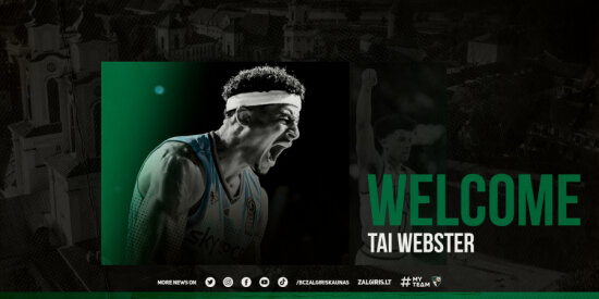 Oficialu: E. Mudiay i&scaron;vyksta i&scaron; &bdquo;Žalgirio&ldquo;, o jį keičia &ndash; T. Websteris