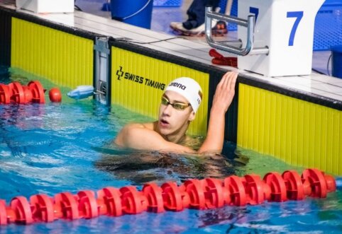 Jaunieji plaukikai Europos čempionato starte gerino asmeninius rekordus