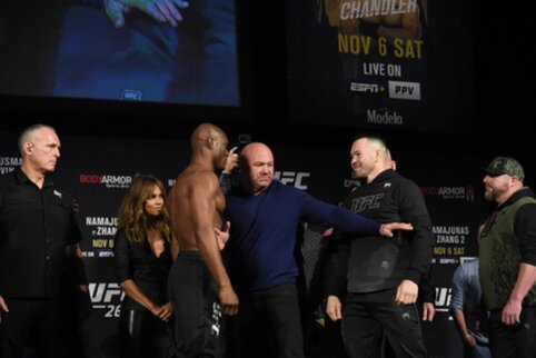 Didžioji &bdquo;UFC 268&ldquo; naktis: Usman&ndash;Covington, Namajunas-Zhang (GYVAI)