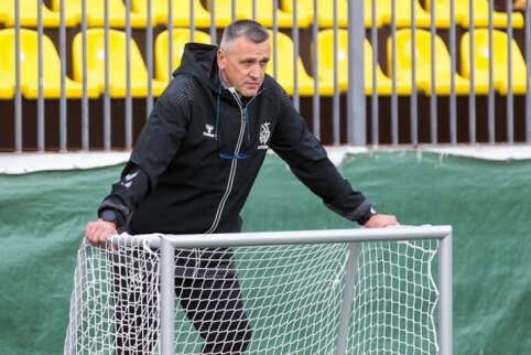 V. Ivanauskas prie&scaron; akistatą &Scaron;iaurės Airijoje: &bdquo;Laukia labai sunkios rungtynės&ldquo;