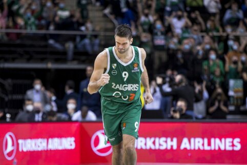 Prie 10 tūkst. sirgalių užsikūręs &bdquo;Žalgiris&ldquo; įsira&scaron;ė antrąją pergalę i&scaron; eilės