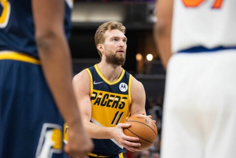 NBA savaitės žaidėjai &ndash; LeBronas Jamesas ir Domantas Sabonis
