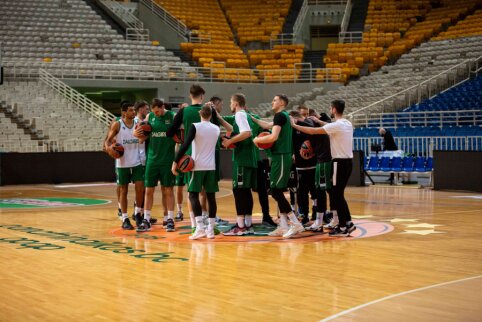 Prie&scaron; pat startą nukeltos Kauno &bdquo;Žalgirio&ldquo; ir Atėnų &bdquo;Panathinaikos&ldquo; rungtynės