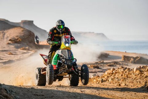 L. Kancius lipo ant podiumo Maroko ralyje