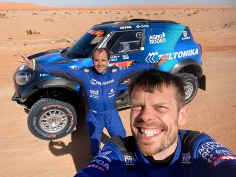 Po akibrok&scaron;to su LASF V. Žala sieks Dakare startuoti po Ukrainos vėliava