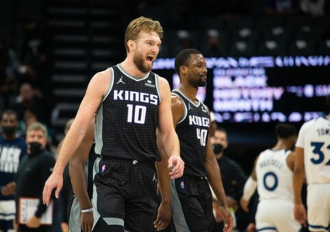 Žvėri&scaron;kas D. Sabonio pasirodymas ir surinktas dvigubas dublis nei&scaron;gelbėjo nuo pralaimėjimo 