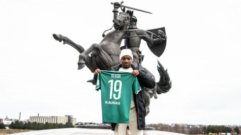 &bdquo;Kauno Žalgirio&ldquo; naujokas &ndash; talentingas kamerūnietis F.Kekohas