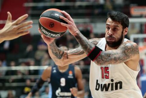 &bdquo;Olympiakos&ldquo; Eurolygos atkrintamąsias atidarė pergale prie&scaron; &bdquo;Monaco&ldquo;