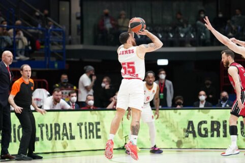 M. Jameso vedama &bdquo;AS Monaco&ldquo; i&scaron;lygino serijos rezultatą