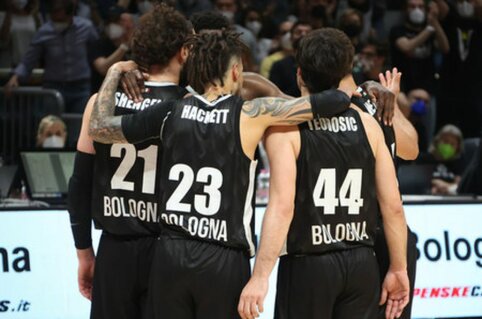 Sausakim&scaron;oje arenoje &ndash; &bdquo;Virtus&ldquo; triumfas prie&scaron; &bdquo;Frutti Extra&ldquo; ir i&scaron;plė&scaron;tas kelialapis į Eurolygą