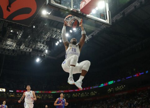 &bdquo;Barcelona&ldquo; lieka be Eurolygos finalo: &bdquo;El Clasico&ldquo; triumfavo charakterį parodęs &bdquo;Real&ldquo;