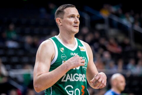 Vienose i&scaron; paskutinių rungtynių Jankūno karjeroje &ndash; &bdquo;Žalgirio&ldquo; pergalė prie&scaron; &bdquo;&Scaron;iaulius&ldquo;