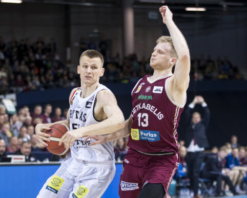 Fantasti&scaron;kas LKL finalas: sugrįžęs &bdquo;Rytas&ldquo; lemiamomis akimirkomis nukovė &bdquo;Lietkabelį&ldquo;