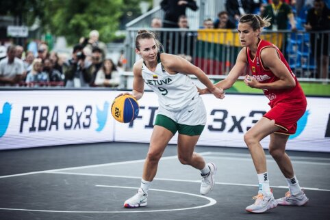 Lietuvos moterų trijulių rinktinė patyrė pirmąjį pralaimėjimą pasaulio čempionate