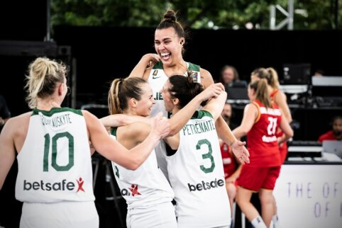 3x3 moterų rinktinė &ndash; tarp keturių stipriausių pasaulyje