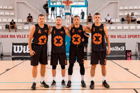 Lietuvos trijulės pateko į Hamburgo &bdquo;Challenger&ldquo; etapo ketvirtfinalį