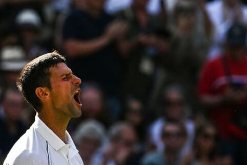 N. Džokovičius Vimbldone i&scaron;kovojo savo 100-ąją pergalę