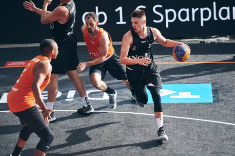 Hamburgo 3x3 &bdquo;Challenger&ldquo; etape VDU trijulė užėmė 4&ndash;tą vietą