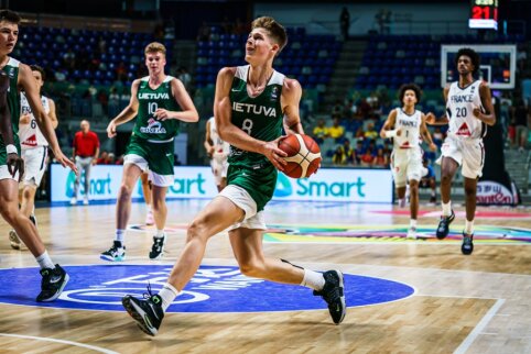 Lietuvos 17&ndash;mečiams nepavyko i&scaron;kovoti PČ bronzos medalių