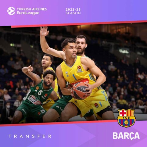 Oficialu: &bdquo;Barcoje&ldquo; R. &Scaron;mitą keičia ALBA ekipoje suspindęs puolėjas