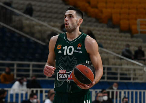 Solidus pastiprinimas: &bdquo;Partizan&ldquo; pasiekė susitarimą su &bdquo;Panathinaikos&ldquo; kapitonu