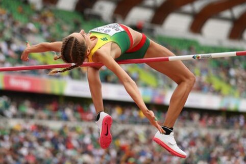 U. Baik&scaron;tytė neprasibrovė į &scaron;uolio į auk&scaron;tį pasaulio čempionato finalą