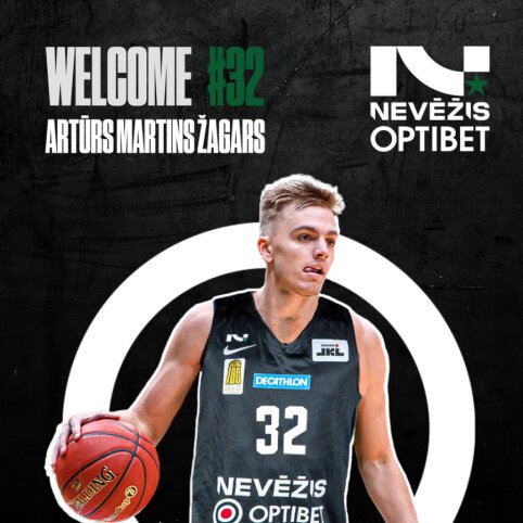 &bdquo;Nevėžis-Optibet&ldquo; stiprinasi perspektyviu latviu