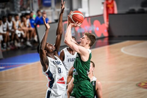 Prancūzus parblo&scaron;kę 20-mečiai pateko į EČ pusfinalį