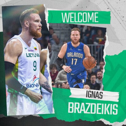 Oficialu: I. Brazdeikis pasira&scaron;ė sutartį su &bdquo;Žalgiriu&ldquo;