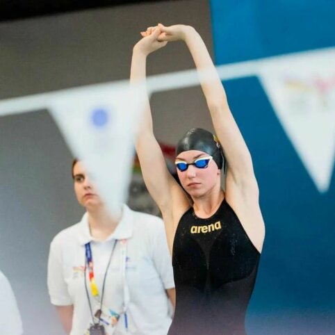 Antras medalis per pusvalandį: 4x100 laisvuoju stiliumi rinktinė pasidabino sidabro medaliais