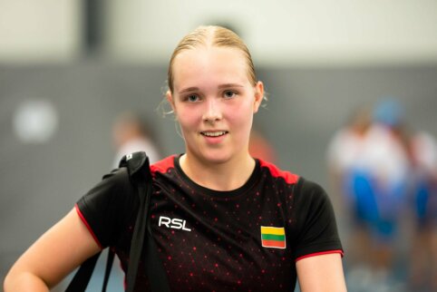 Badmintoninkė V. Paulauskaitė i&scaron;kovojo bronzą EJOF varžybose