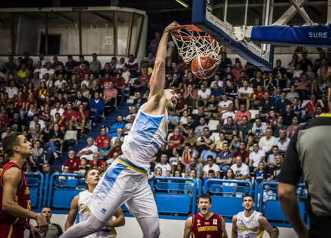 Ukrainos rinktinėje &ndash; NBA krep&scaron;ininkai ir buvę LKL legionieriai