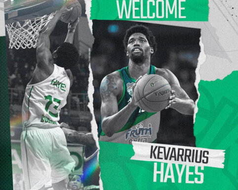 Oficialu: &bdquo;Žalgiris&ldquo; pasipildė K. Hayesu